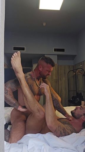 John North and Aiden Tyler Through the Window
