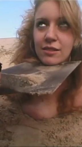 Fat ass and spanking, on the beach part 2