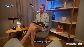 Delicate Owl Crystal - Homemade