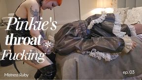 Pinky’s Sissy Training 3: Bedroom Face Fuck & Gagging Obedience