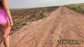 Hot Brazilian GF Screwing Outdoors