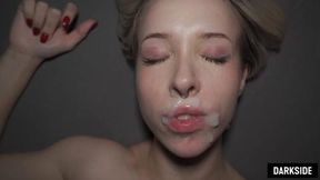 Tiny Blonde Babe Craves Big Cocks