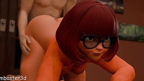 Velma Gets Her Pussy Filled in Scooby Fuck Fest