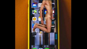 Amateur Twink 18+ Answers Phone and Masturbates for Excited Caller