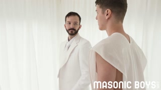 MasonicBoys Cute shy Sage Roux barebacked by Tucker Barrett