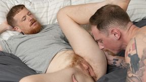 Steamy FTM Stepbrothers Share Intense Kissing, Licking and Fingering Climax