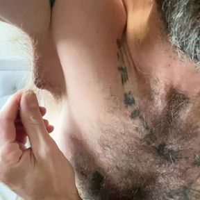 POV:  verbal daddy wants his armpits cleaned