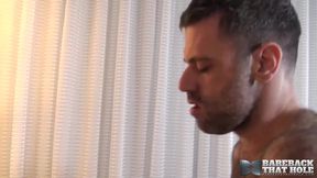 Barebackthathole hairy gay men ducky and will price raw fuck