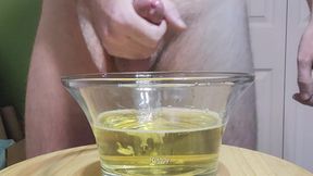 My Sperm in My Piss