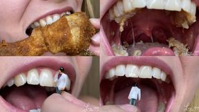 Tiny as my toothpick after chicken chewing full HD mp4