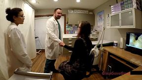 Hottie Donna Leigh Gets Hitachi Orgasm &amp_ Thorough Exam From Doctor Tampa As Part Her Mandatory New Student Physical - Part 1 of 9 - Only Medical Fetish movies @ GirlsGoneGyno Reup