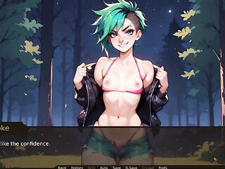 Farmer Kink [ TABOO Comics Game ] Ep.16 CUM all over a ROCK LESBO TINY BREASTS !