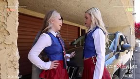 Blonde Teen Step Sisters Share Hot Dick As An Exception
