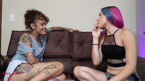 transei com a do parque!!! conheci a nina forbidden fumando no parque, chamei ela pra minha casa e acabamos gozando de esguichar uma na outra (squirt) - sexo lesbico real - brasileira amadora c