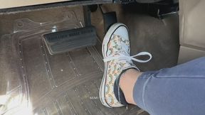 Mimi Drives Her Oldsmobile in Converse Chucks