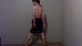 Trying Clothes Playing, Dressing and Undressing - Track Shorts, Shoes and Socks Pt 1