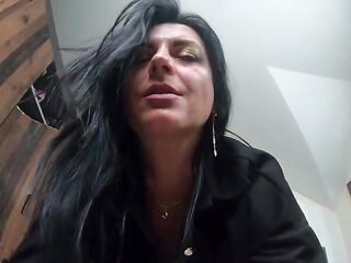 Ripped Hose Bitch JOI. Sex-toy Ride, Twat Slaps and Triple Climax Toy Session preview