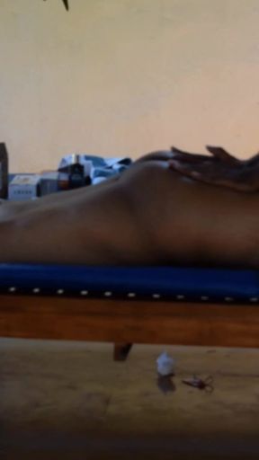 Housewife Outdoor Full Nude Oil Massage