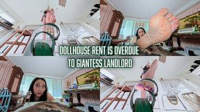 Dollhouse Rent is Overdue to Giantess Landlord - 4K MP4
