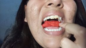 ASMR Eating Hot Cheetos