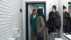 The lady with the painful left leg is strong and courageous c