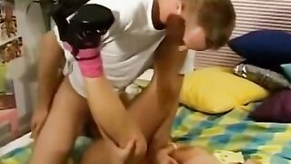 Hot Brunette Teen's Sensual Self-Exploration in Her Bedroom - Old Video with New Edited Titles & Thumbnail