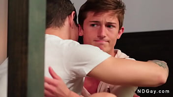 Big cock gay anal fucks new stepbrother
