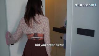 Girlfriends Ordered a Pizza to Fuck the Delivery Guy