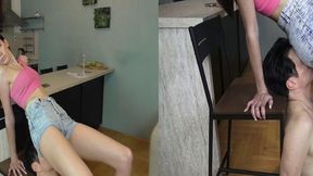 Human Furniture of Jasmin!