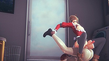 Yaoi Femboy - Nobu fucked - Sissy crossdress Japanese Asian Manga Anime Film Game Porn