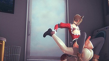Yaoi Femboy - Nobu fucked - Sissy crossdress Japanese Asian Manga Anime Film Game Porn