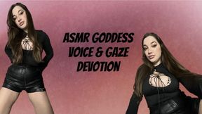 ASMR Goddess Voice & Gaze Devotion