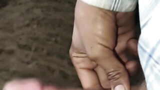 Hot Indian dudes masturbate while taking deep anal fisting