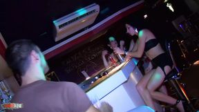 Wild Disco Orgy: Deepthroat & DP with French Beausette