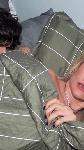 Look what my stepson did to me when we were alone in a hotel room - Monique Fuentes &amp; Big Jackson   Clip 2