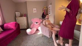 Playing Dress Up with Sissy