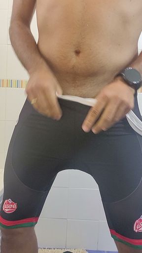 I changed my clothes and ended up masturbating