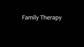 Stepsis shows tiny tits and gives hand job in POV bathroom scene