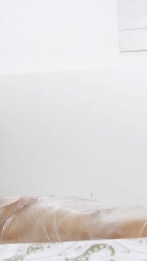 Akemi and Anny in Hot Plastic Bondage and Ass Licking!