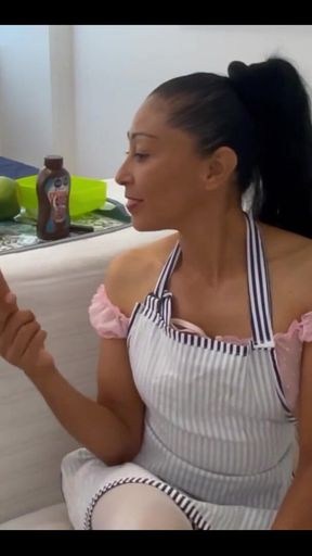 Sneaky Peak Sundae School Including: Blindfold, Sit on Face, Food Fetish, Fingering