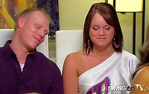 Riding a strangers cock infront of her husband never felt that good