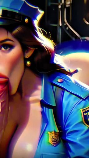 Busty Police MILF: SPH While Fantasizing About Monster Cocks (Inner Monologue Fantasy)   Clip 1