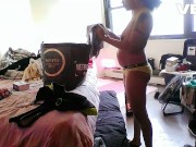 SOLO FEMALE EBONY CASTING FOR PORN STRIPPER COSPLAY FETISH