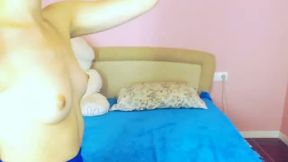 Cute Girl with Tight Bod Spread Her Butt Cheeks