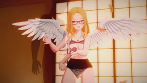 Sex with a hot Halloween Angel
