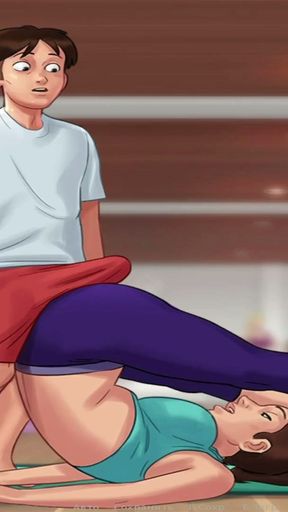SummertimeSaga - will we do yoga more often? E1 # 91   Clip 1