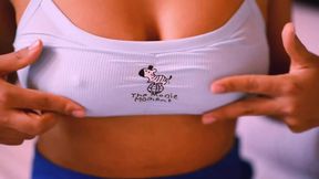 The friend seduces her friend's boyfriend and takes him to her apartment to fuck while she is at the gym.