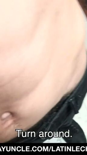 Fit Latino Twink Fucked Raw By Hung Papi   Clip 1