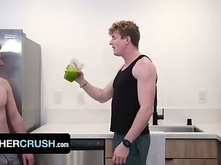 Little Stepbrother Eric Charming Cums While Riding Stepbrother's Morning Wood - BrotherCrush
