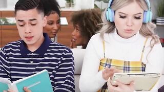 Slutty Girls (Jenna Foxx Olivia Jayy) Play With Their Pussies Juan Getting Rough By Watching Them - Reality Kings